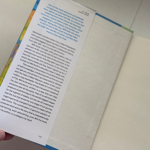 WILL - Will Smith Autobiography - 2021 Hardcover First Printing - Picture 6 of 7